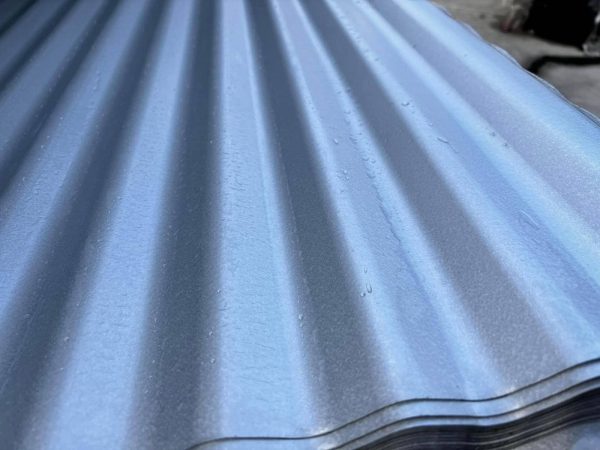 Galvanised Silver Corrugated Sheeting - Image 2